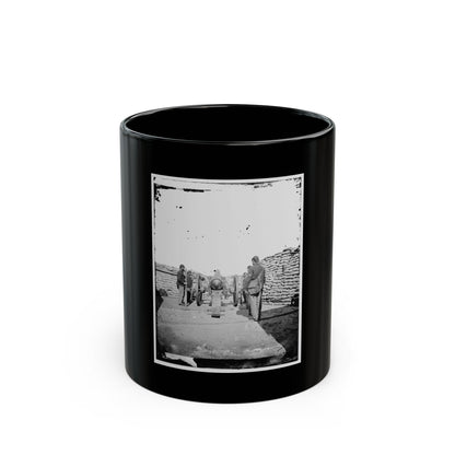 A Parrott Gun (Trained On Sumter ) (U.S. Civil War) Black Coffee Mug