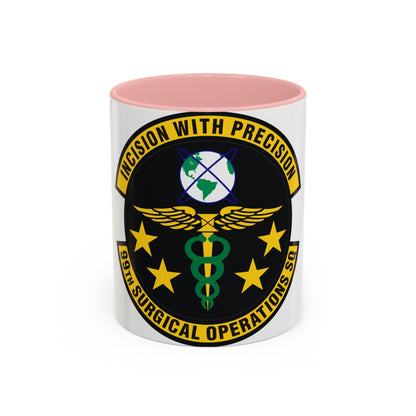 99th Surgical Operations Squadron (U.S. Air Force) Accent Coffee Mug