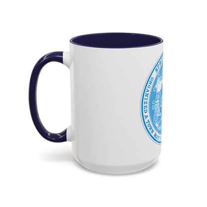 Seal of Springfield Massachusetts - Accent Coffee Mug