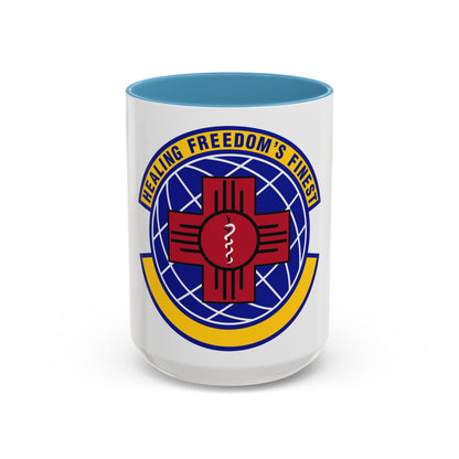 377 Healthcare Operations Squadron AFGSC (U.S. Air Force) Accent Coffee Mug