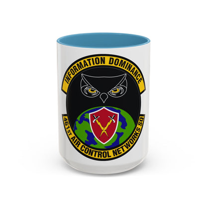 461st Air Control Networks Squadron (U.S. Air Force) Accent Coffee Mug