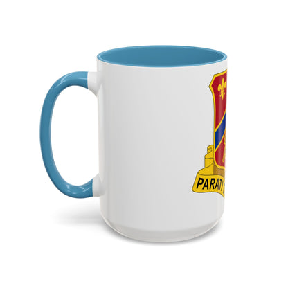 123 Engineer Battalion (U.S. Army) Accent Coffee Mug