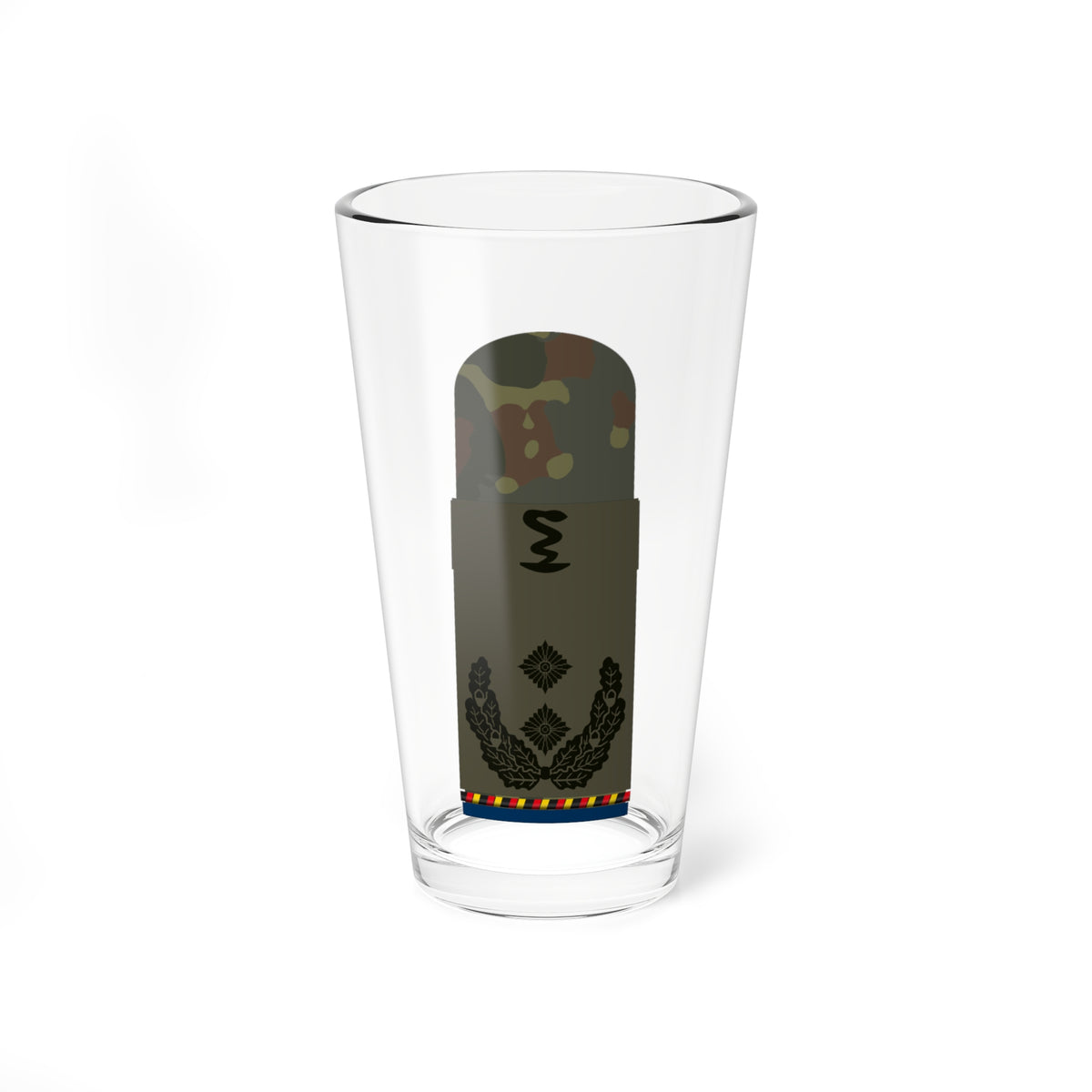 HA OS5 52d Oberfeldapotheker d.R. San PH R (Germany) (Military Rank) Pint Glass 16oz