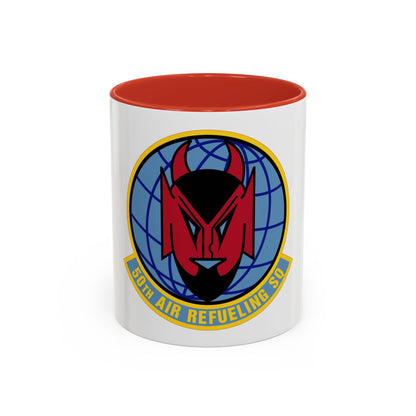 50 Air Refueling Squadron AMC (U.S. Air Force) Accent Coffee Mug