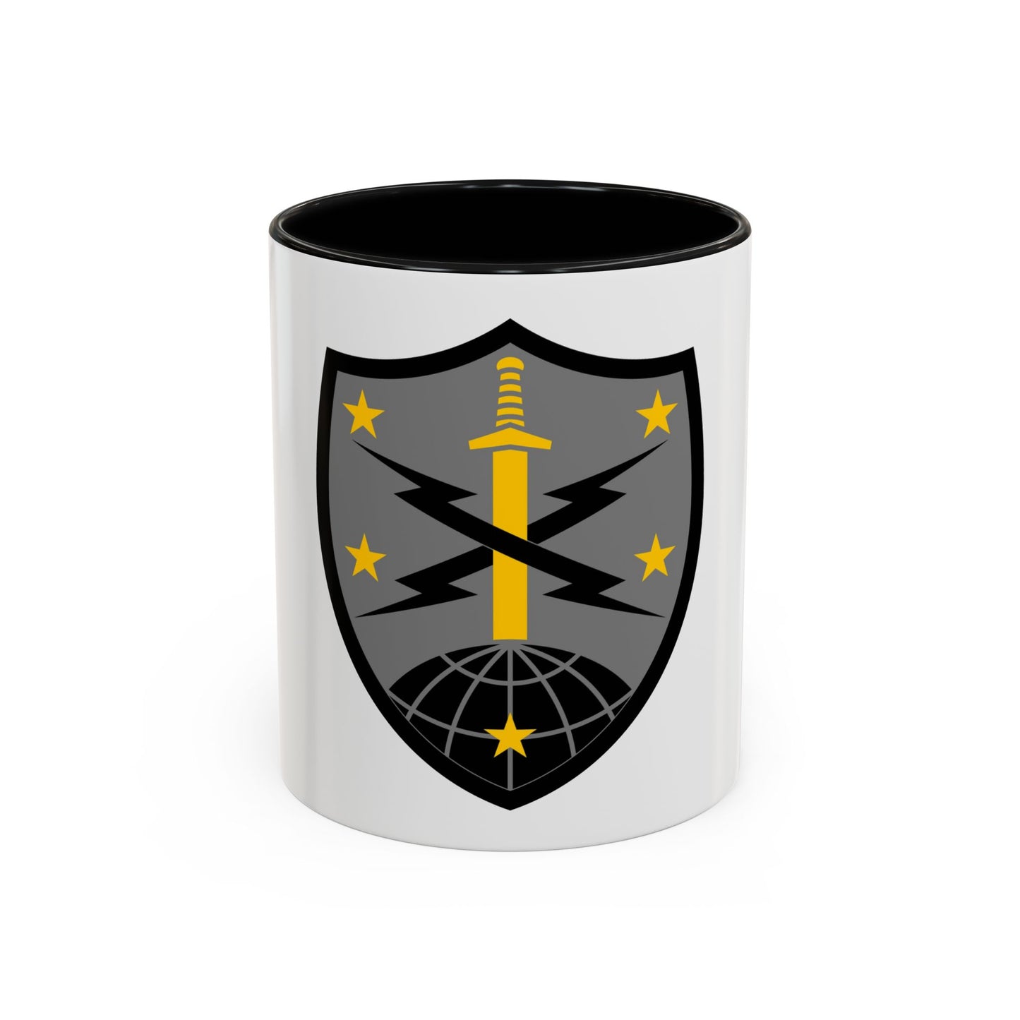 91 Cyber Brigade 2 (U.S. Army) Accent Coffee Mug