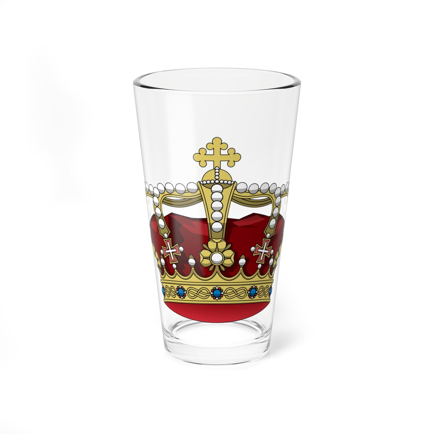 Crown of Savoy (Italy) (Coat of Arms) Pint Glass 16oz