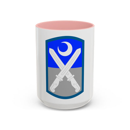 218th Infantry Brigade SSI (U.S. Army) Accent Coffee Mug