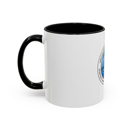 USCG Station Channel Islands Harbor (U.S. Coast Guard) Accent Coffee Mug