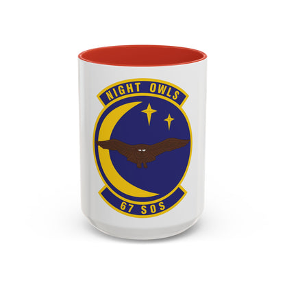 67 Special Operations Squadron AFSOC (U.S. Air Force) Accent Coffee Mug