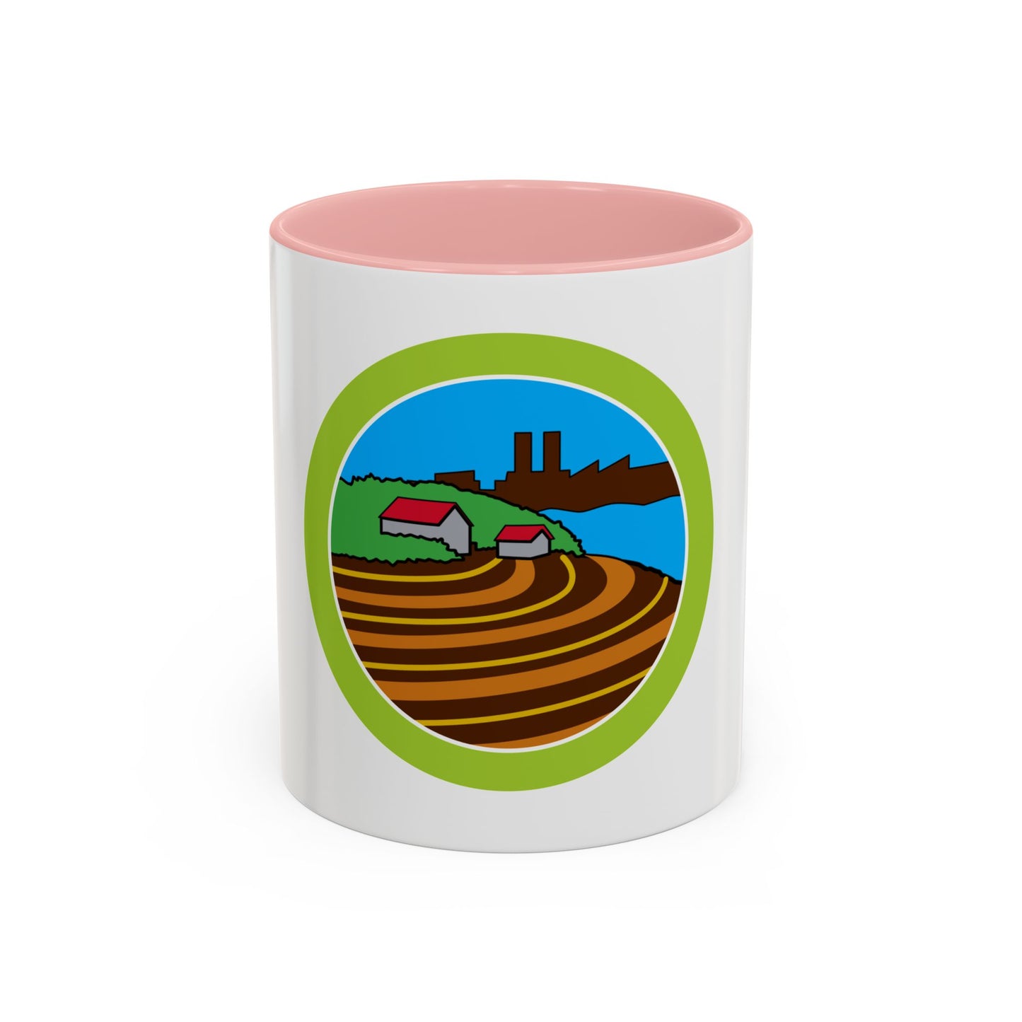 Soil Water Conservation (Boy Scout Merit Badge) Accent Coffee Mug