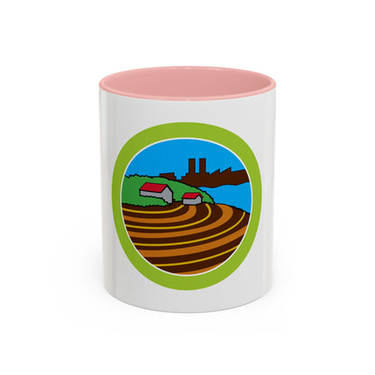 Soil Water Conservation (Boy Scout Merit Badge) Accent Coffee Mug