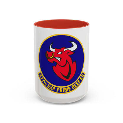 577th Expeditionary Prime Base Emergency Engineer Force Squadron (U.S. Air Force) Accent Coffee Mug