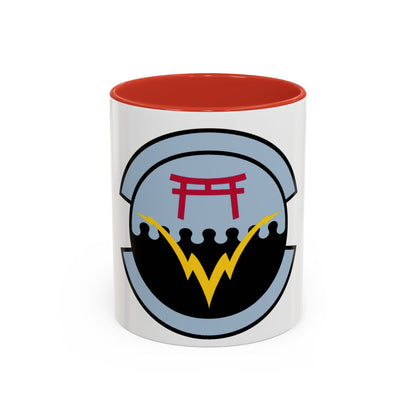 374 Communications Squadron PACAF (U.S. Air Force) Accent Coffee Mug