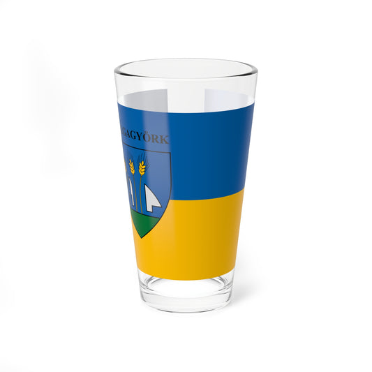 Flag of Galgagyork (Hungary) Pint Glass 16oz