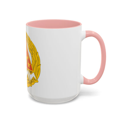 4 Signal Group (U.S. Army) Accent Coffee Mug