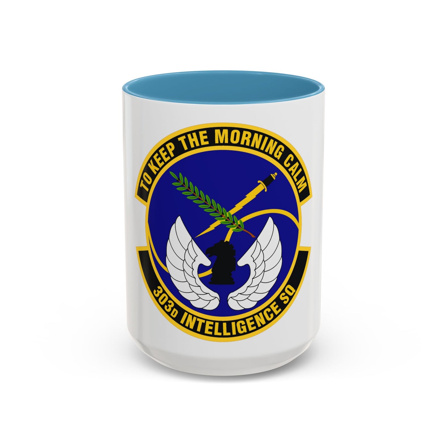 303d Intelligence Squadron (U.S. Air Force) Accent Coffee Mug