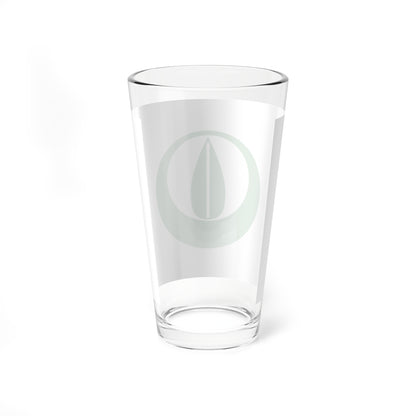 Flag of Sasayama Hyogo 1934-1999 (Japan) Pint Glass 16oz