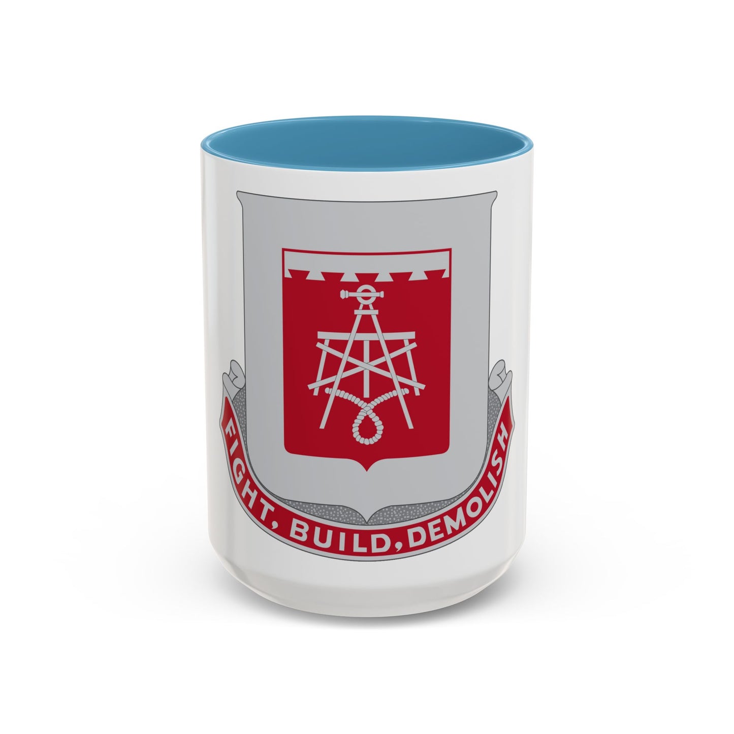 330 Engineer Battalion (U.S. Army) Accent Coffee Mug