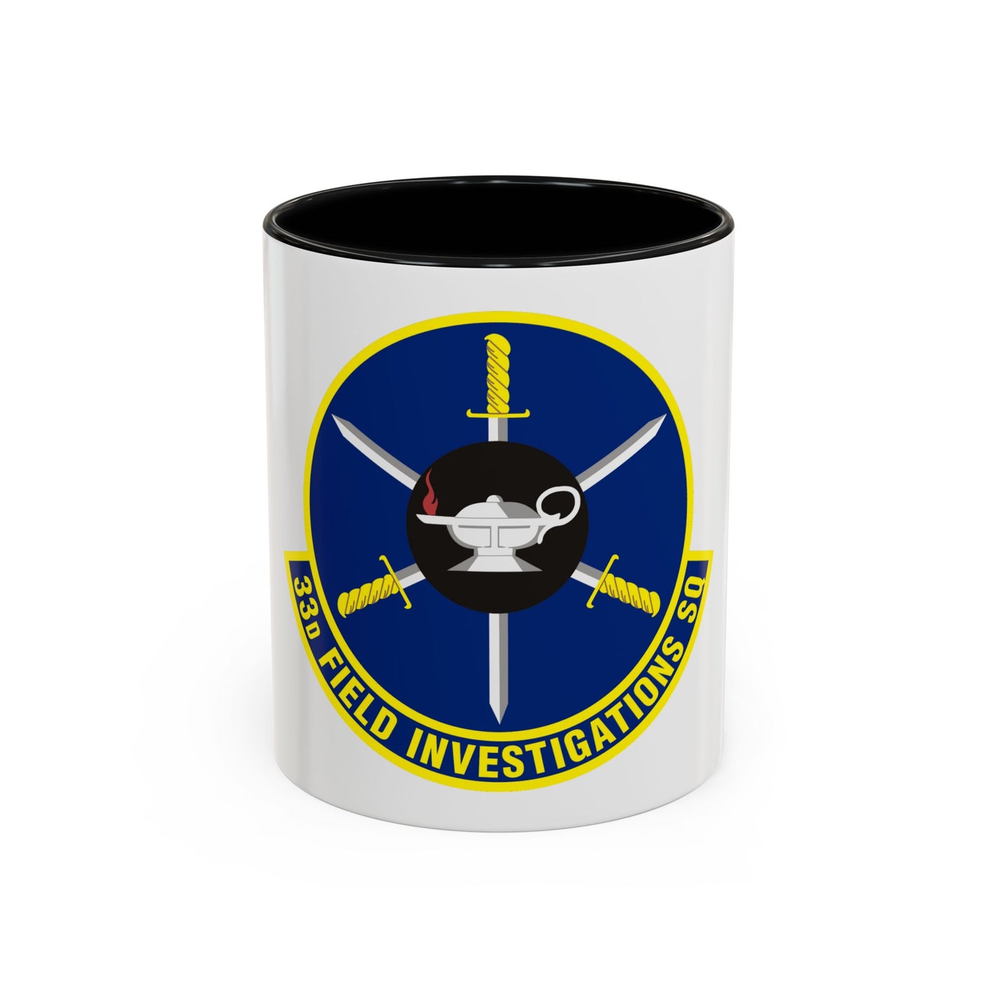 33d Field Investigations Squadron (U.S. Air Force) Accent Coffee Mug