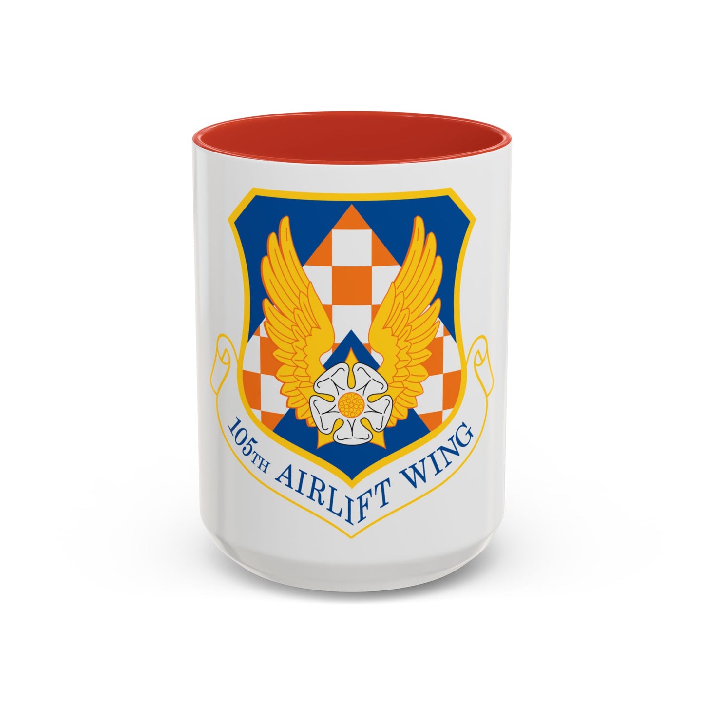 105th Airlift Wing (U.S. Air Force) Accent Coffee Mug