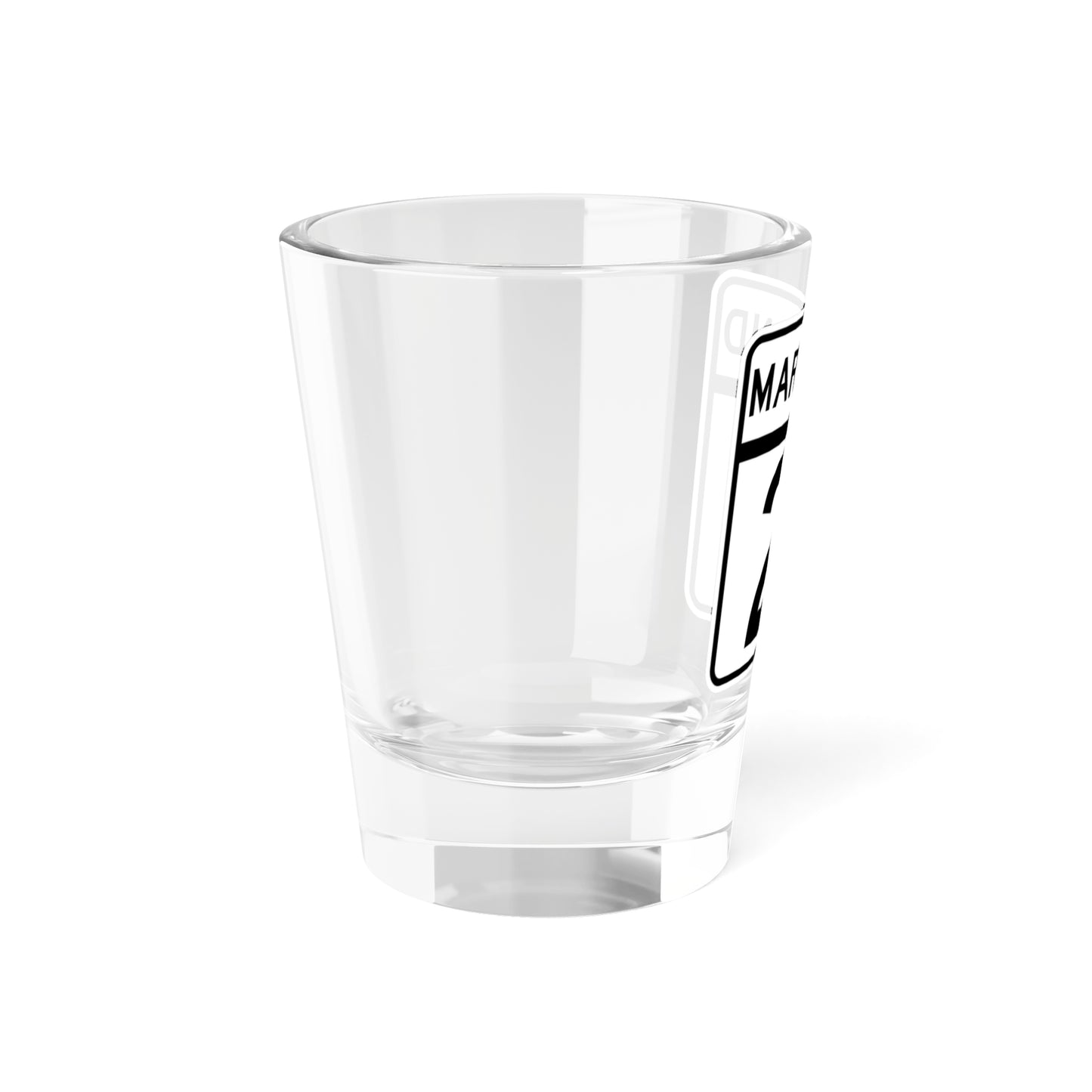 MD Route 21 (Maryland) (Road Sign) Shot Glass 1.5oz