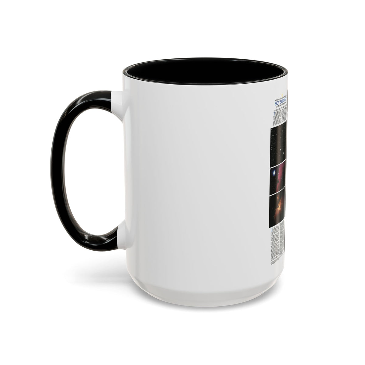 Heavens, The - Palomar Sky Survey (1983) (Map) Accent Coffee Mug