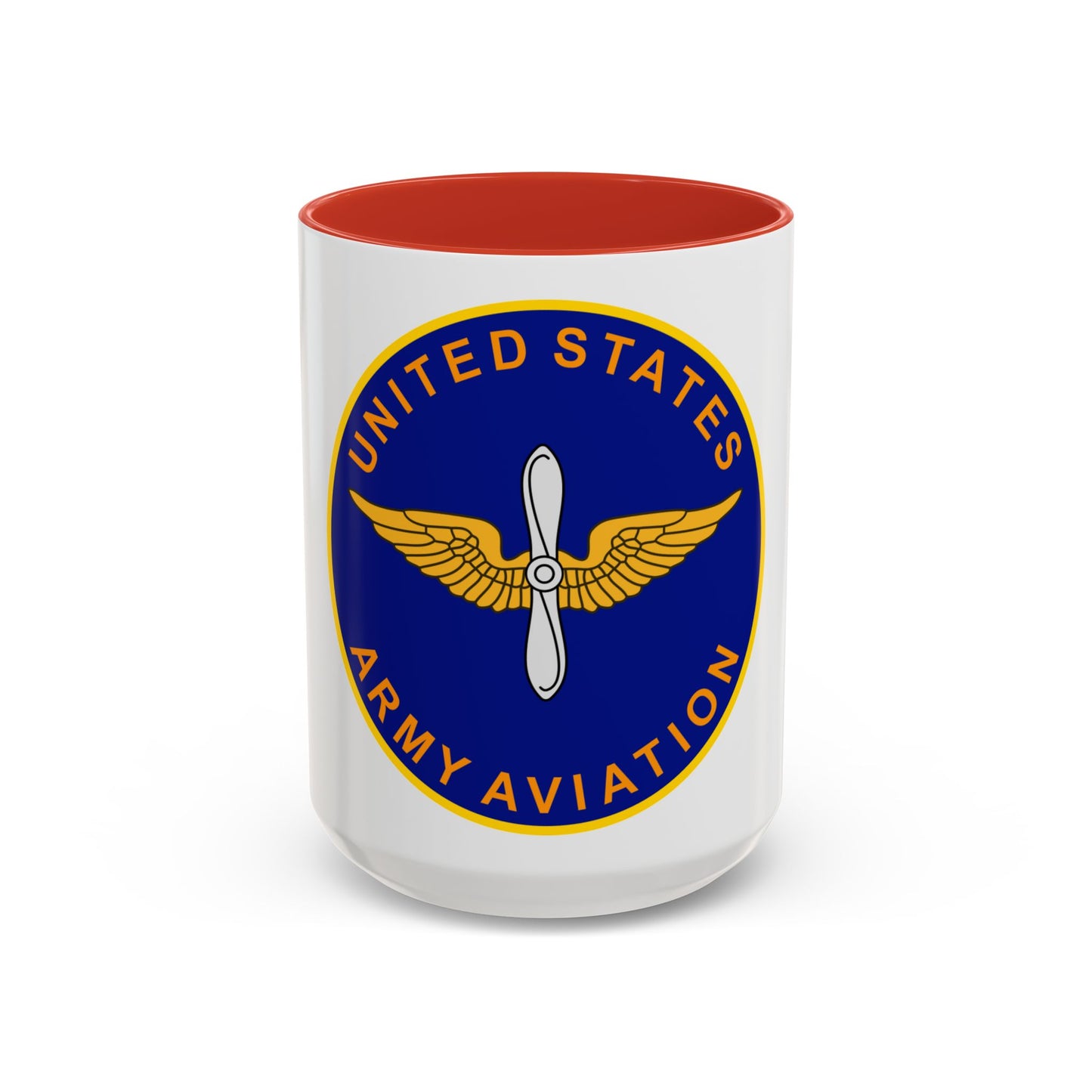 United States Aviation Branch (U.S. Army) Accent Coffee Mug