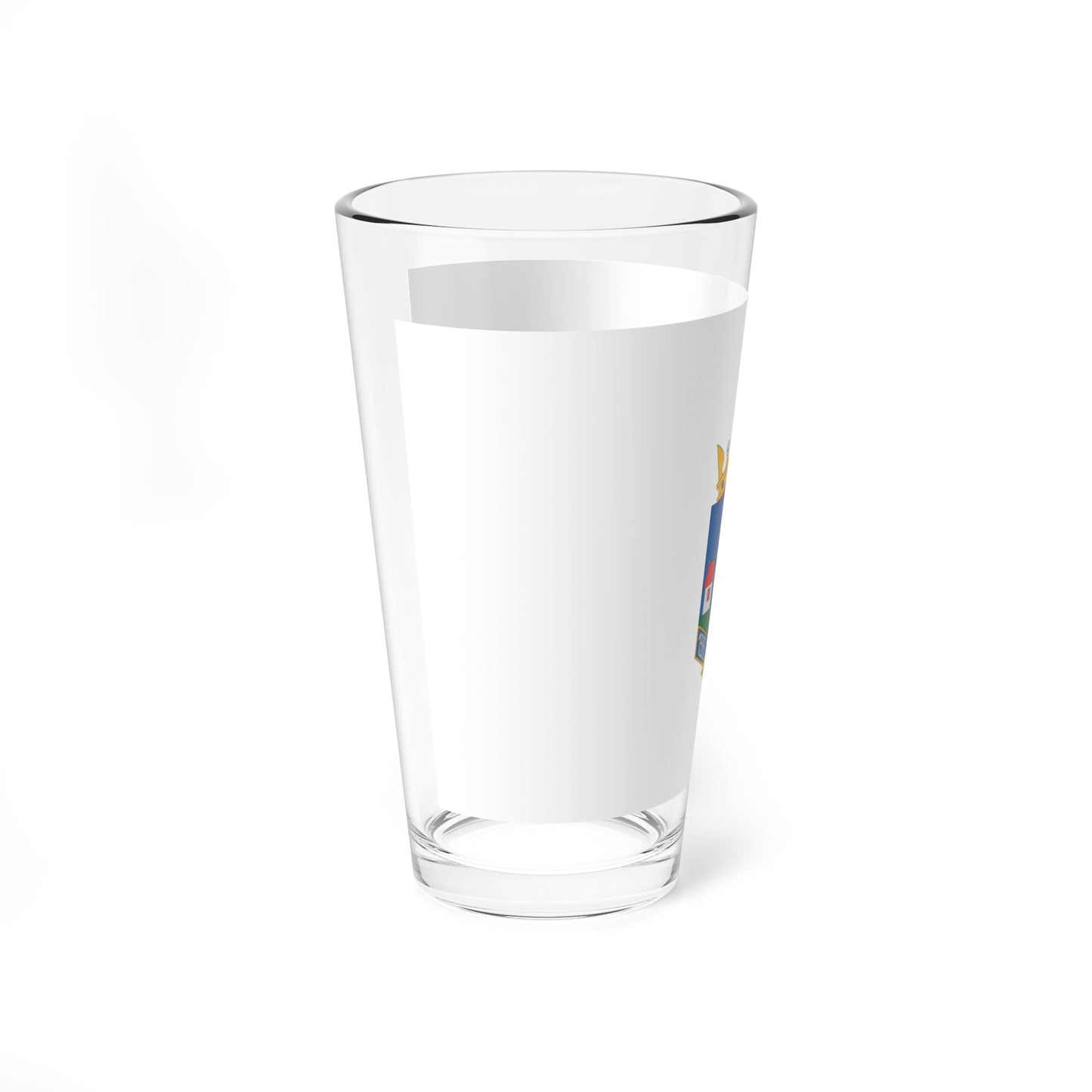 Flag of Ujtelek variant (Hungary) Pint Glass 16oz
