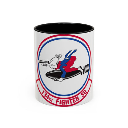 134 Fighter Squadron (U.S. Air Force) Accent Coffee Mug