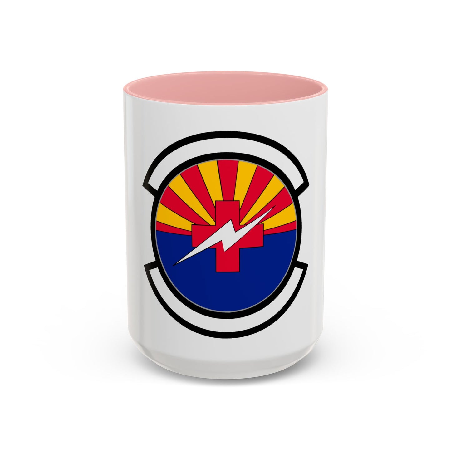 355 Healthcare Operations Squadron ACC (U.S. Air Force) Accent Coffee Mug