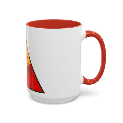 6th Armored Division (U.S. Army) Accent Coffee Mug