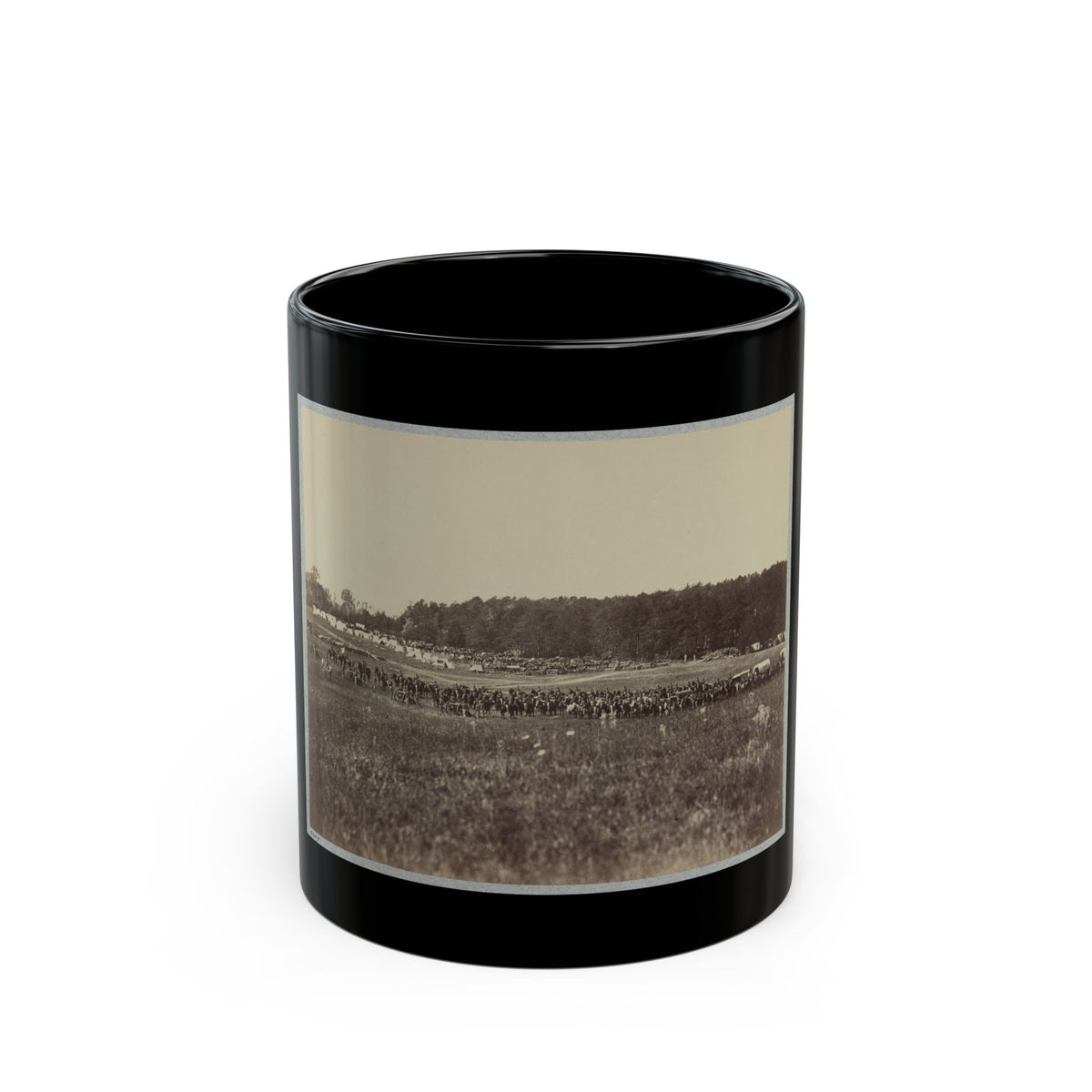 Battery A, 4th U.S. Artillery (U.S. Civil War) Black Coffee Mug