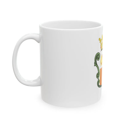 Coat of arms of Andorra (1800-1949) - White Coffee Mug