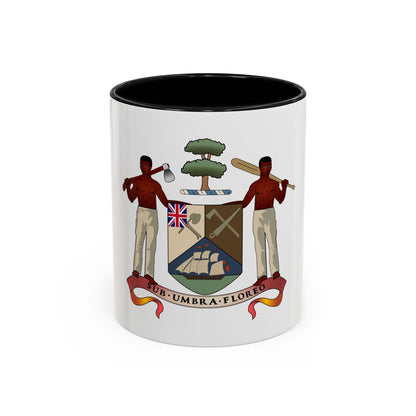 Coat of arms of British Honduras (1907-1967) - Accent Coffee Mug