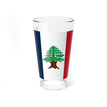 Flag of Lebanon 1920-1943 (Lebanon) Pint Glass 16oz