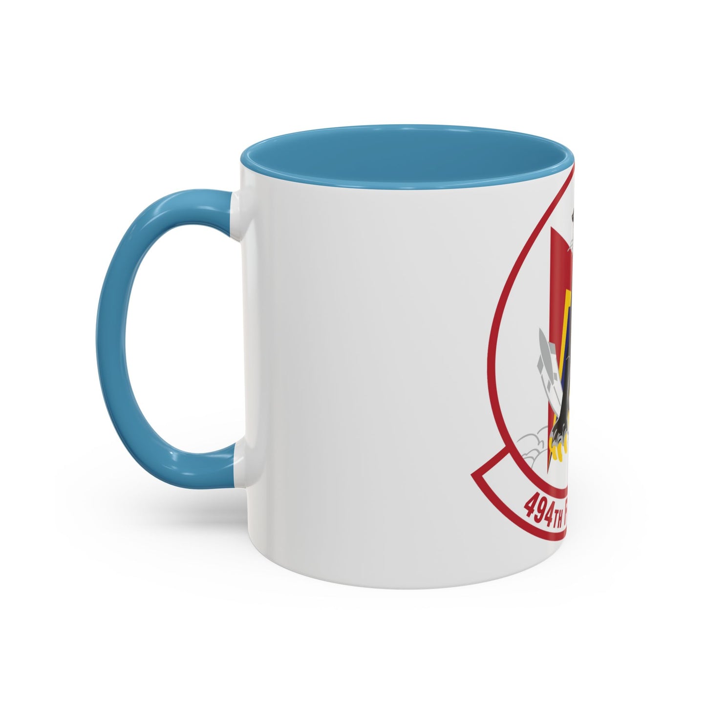 494th Fighter Squadron (U.S. Air Force) Accent Coffee Mug