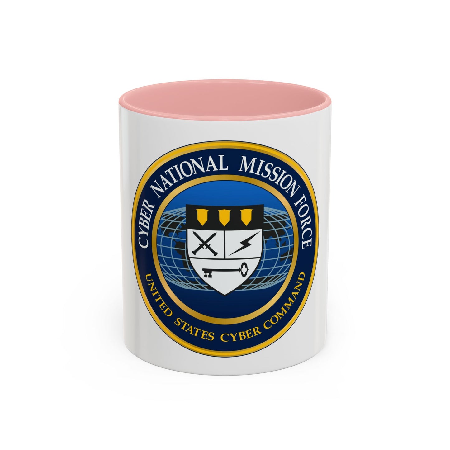 Cyber National Mission Force (U.S. Army) Accent Coffee Mug