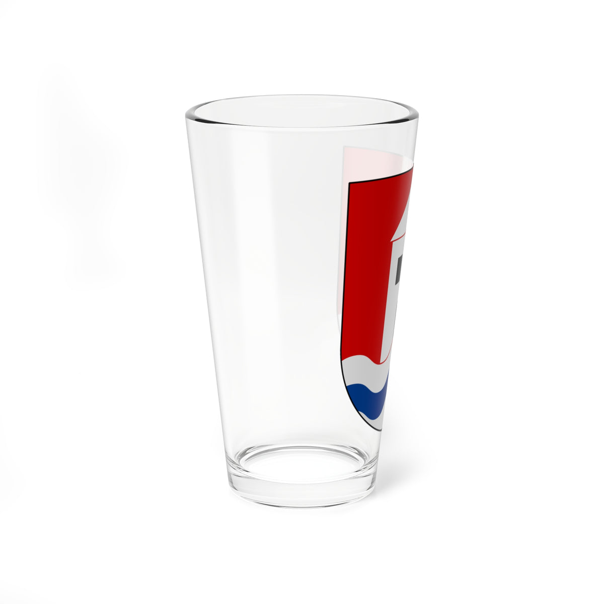 Läckö slott vapen (Sweden) (Coat of Arms) Pint Glass 16oz