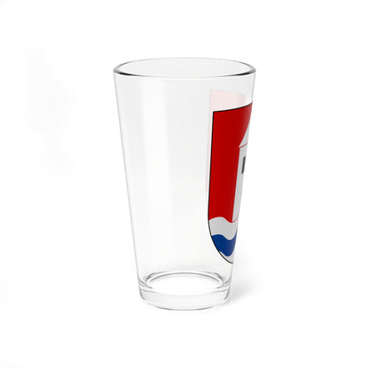 Läckö slott vapen (Sweden) (Coat of Arms) Pint Glass 16oz