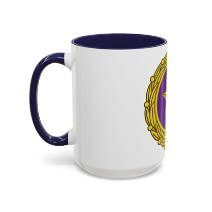 Gold Star Lapel (U.S. Army) Accent Coffee Mug