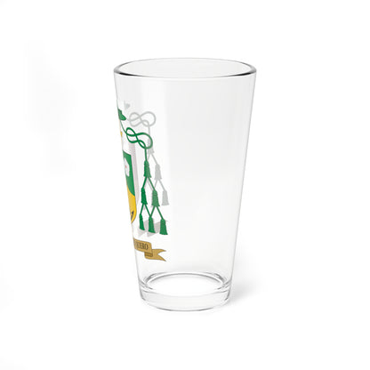 Escudo de Armando Martín Gutiérrez (Spain) (Coat of Arms) Pint Glass 16oz