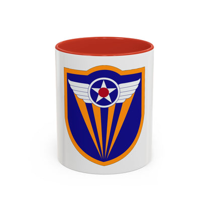 4 Air Force (U.S. Army) Accent Coffee Mug