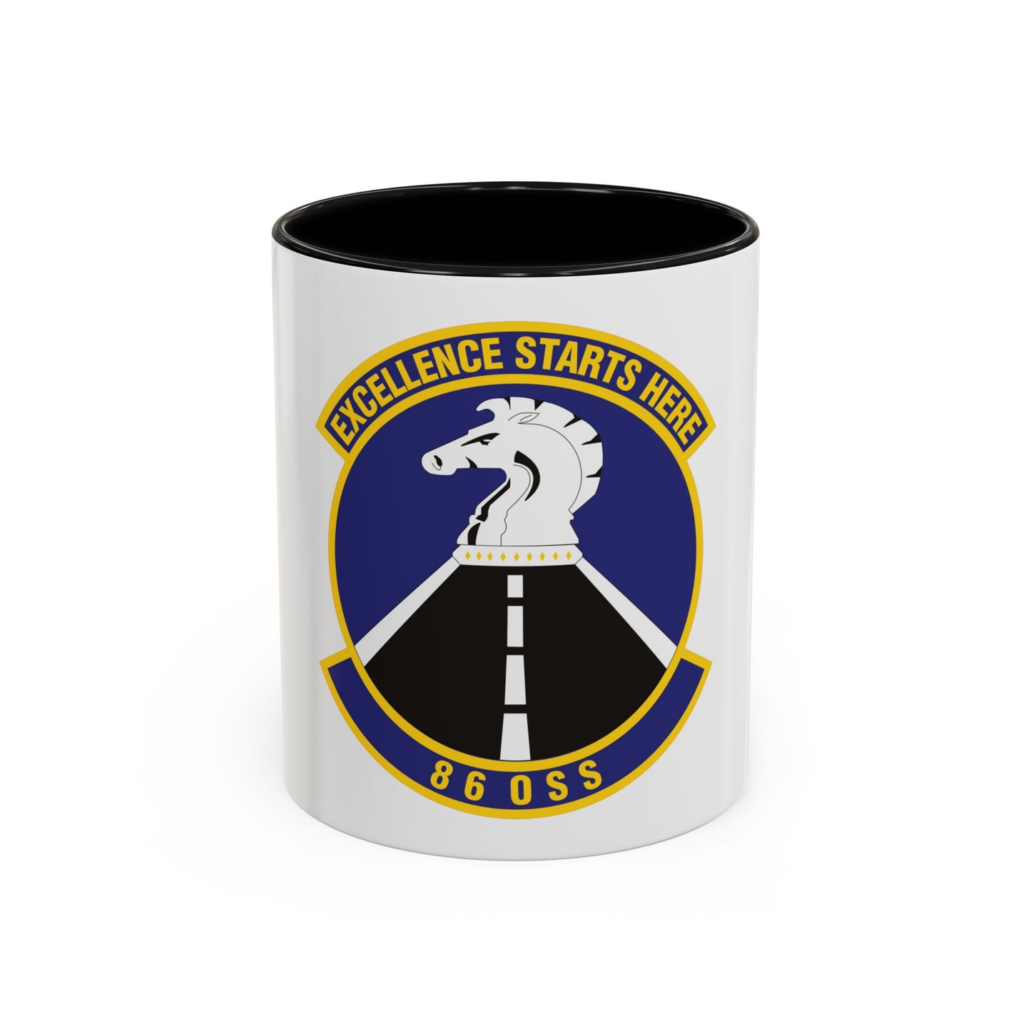 86th Operations Support Squadron (U.S. Air Force) Accent Coffee Mug