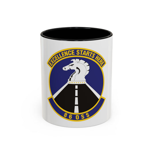 86th Operations Support Squadron (U.S. Air Force) Accent Coffee Mug