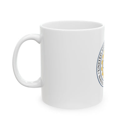 USCG Naval Engineering (U.S. Coast Guard) White Coffee Mug