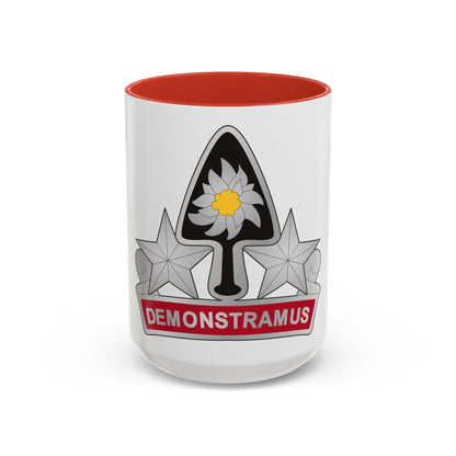 31 Engineer Battalion (U.S. Army) Accent Coffee Mug