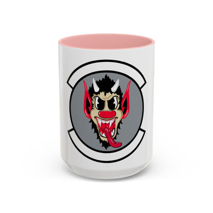 69 Fighter Squadron AFRC (U.S. Air Force) Accent Coffee Mug