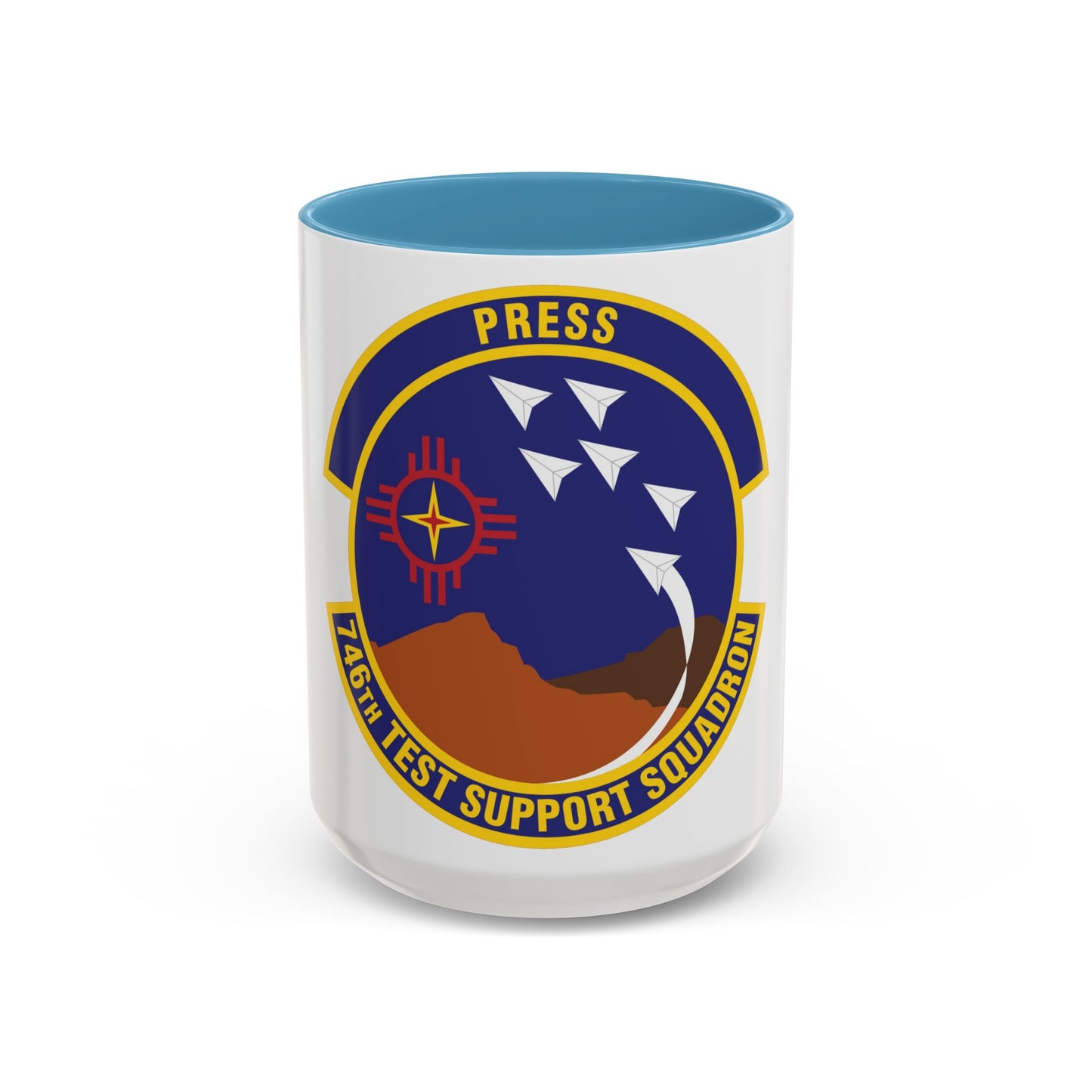 746th Test Support Squadron (U.S. Air Force) Accent Coffee Mug