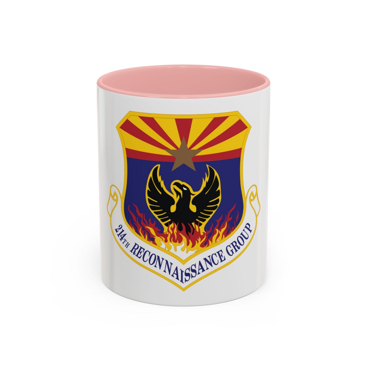 214th Reconnaissance Group (U.S. Air Force) Accent Coffee Mug