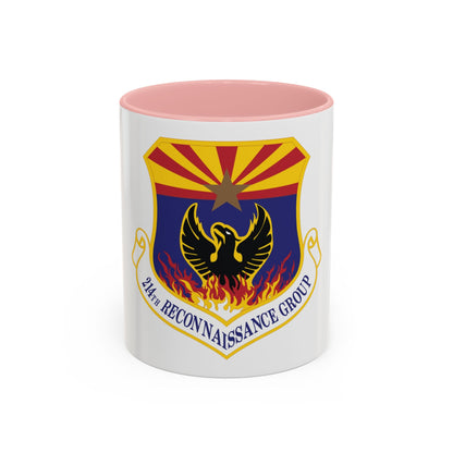 214th Reconnaissance Group (U.S. Air Force) Accent Coffee Mug
